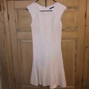 Venus Dress pale pink with Pompon fringe-M